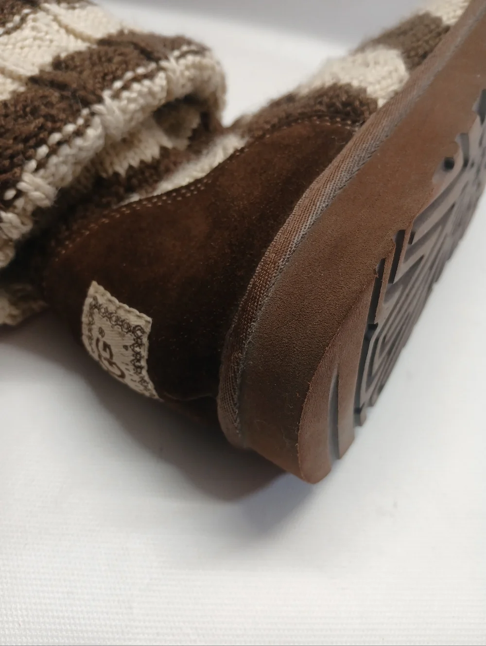 Ugg Women's Ankle Brown Boots - Picture 10 of 13